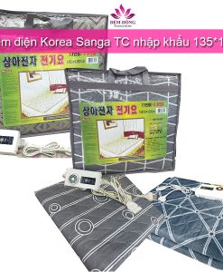 Đệm điện Hàn Quốc Korea Sanga Nhập khẩu vải TC 135x180cm