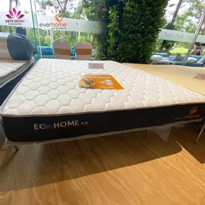 Đệm lò xo túi cuộn Ecohome 3.0 cao 22cm