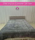 Chăn lông cừu Everhome màu Ghi Xám